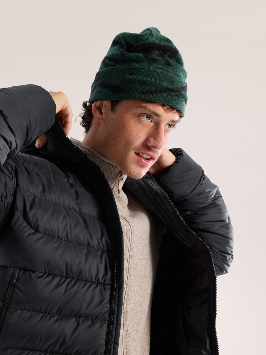 ARC’TERYX Bird Head Toque Eden / Black ARC'TERYX Bird Head Toque Eden Black Hat Beanie Knit Cap